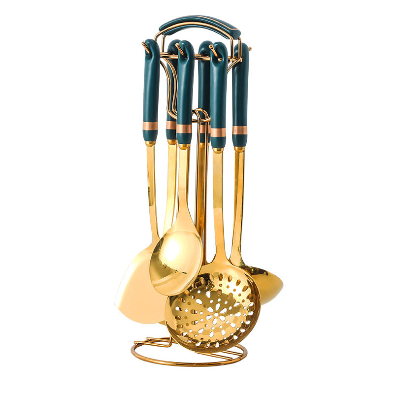 Matte Seven-Piece Kitchen Utensil Set-0