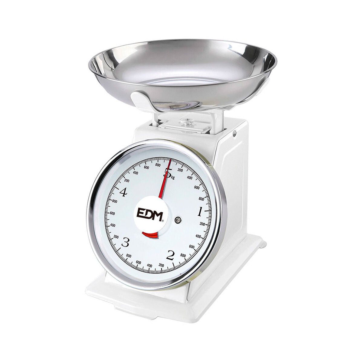 retro kitchen scales EDM 07523 White 5 kg-1
