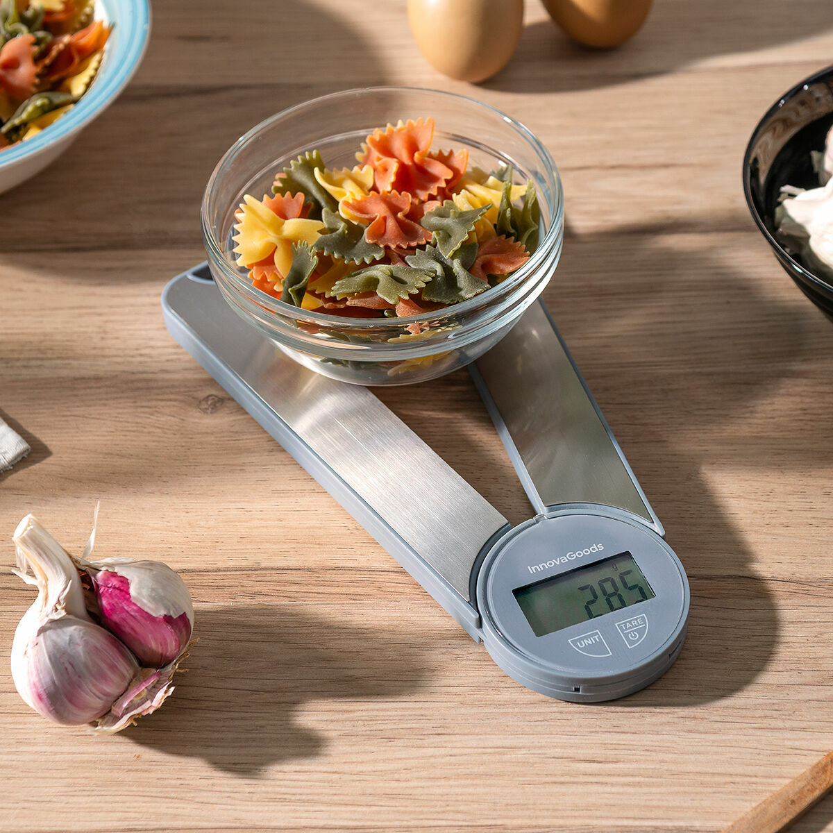Folding Digital Kitchen Scales Skolden InnovaGoods-9