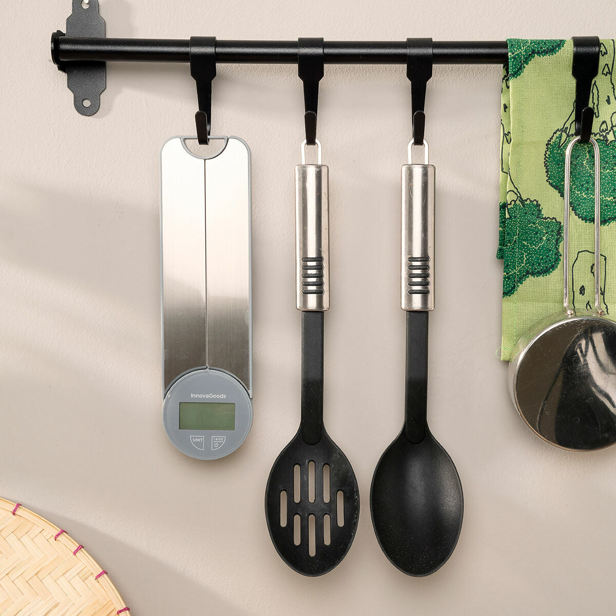 Folding Digital Kitchen Scales Skolden InnovaGoods-6