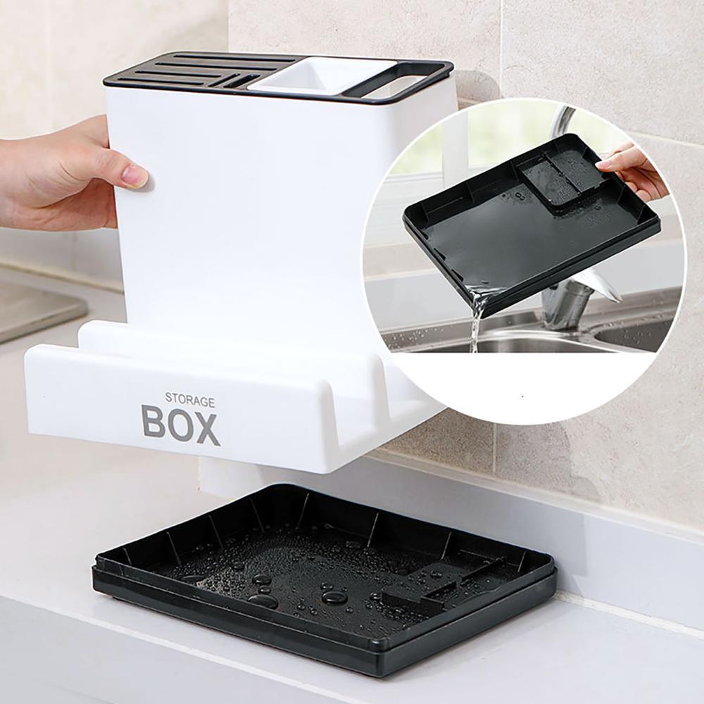 Space-Saving Kitchen Organizer for Tableware and Essentials-2